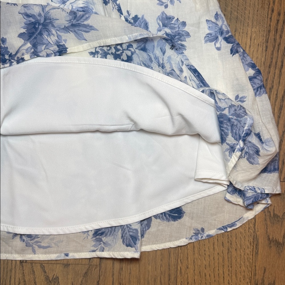 NWT Abercrombie Kids’ Emerson Puff Sleeve Floral Dress Size 11/12 - Picture 6 of 11